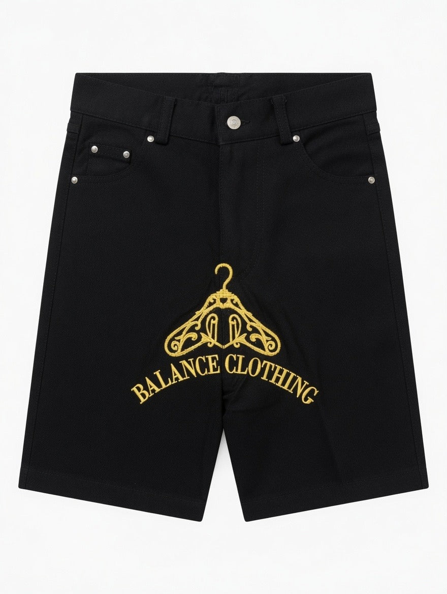 BALANCE BLACK JORT
